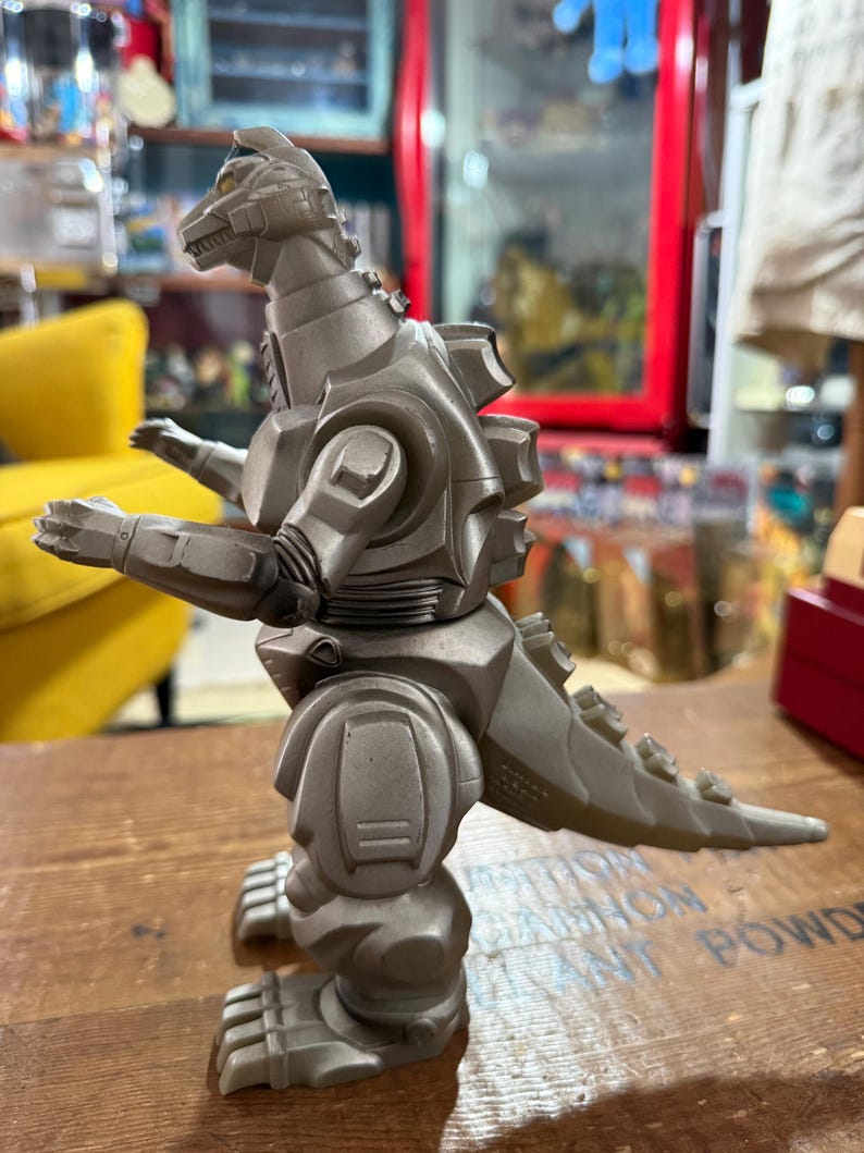 Vintage Bandai 1993 Mechagodzilla Heisei Godzilla Figur 9” Japan Toho bild 2