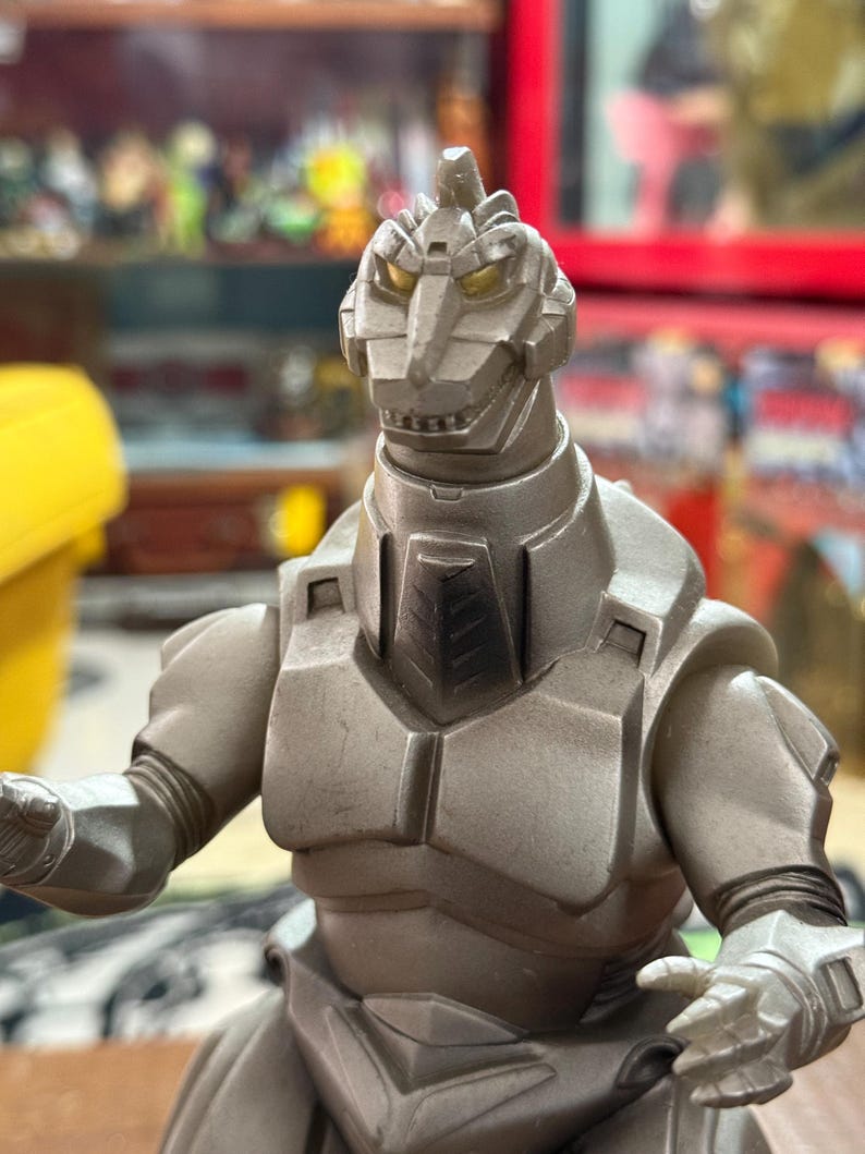Vintage Bandai 1993 Mechagodzilla Heisei Godzilla Figur 9” Japan Toho bild 5