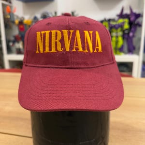 Vintage Nirvana Cap - Etsy
