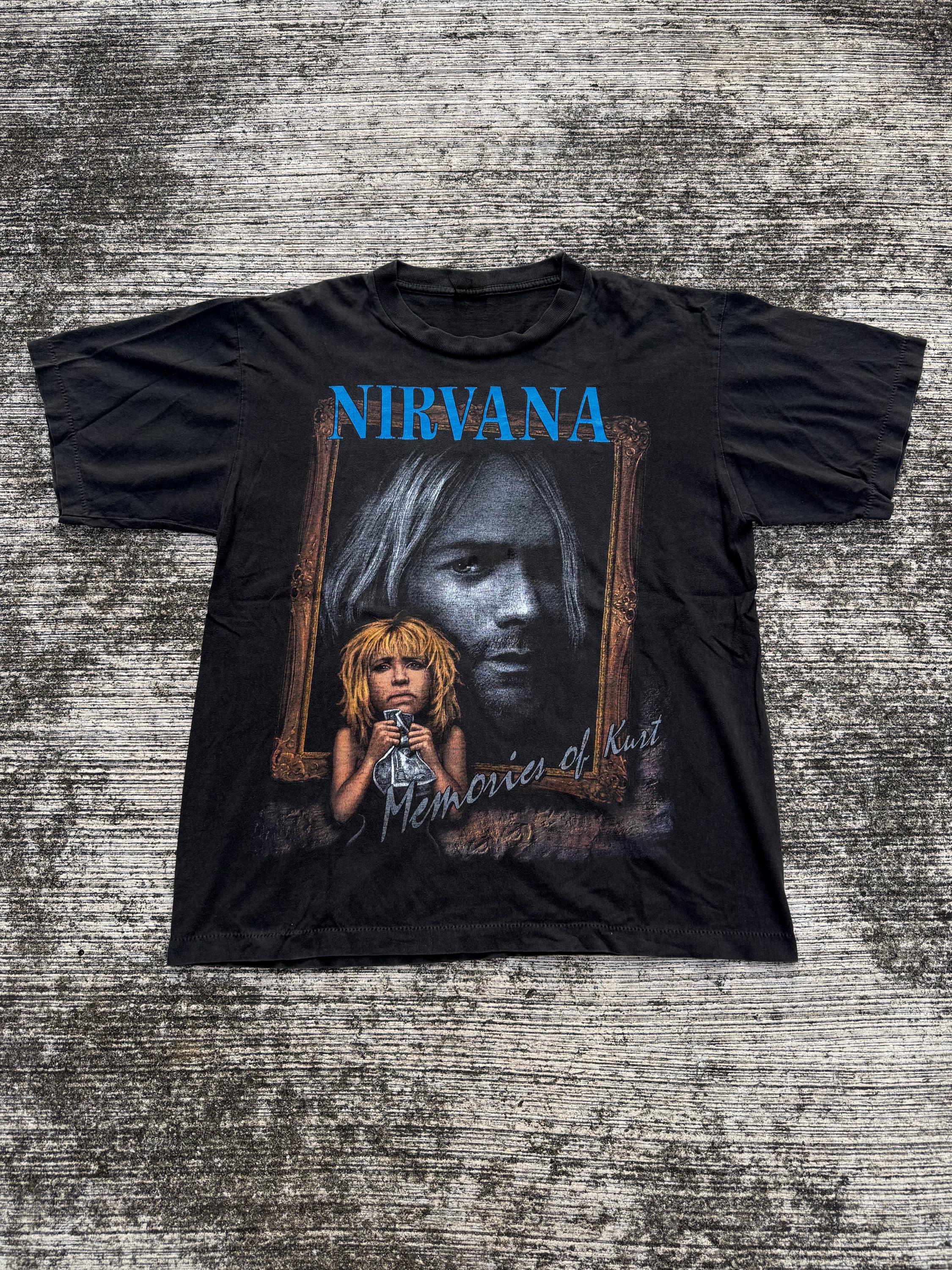 Vintage Memorial Tee Kurt Cobain - Etsy