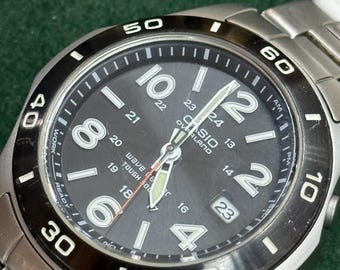 Vintage Casio Overland OVW-110 Wave Ceptor Tough Solar Watch - Etsy