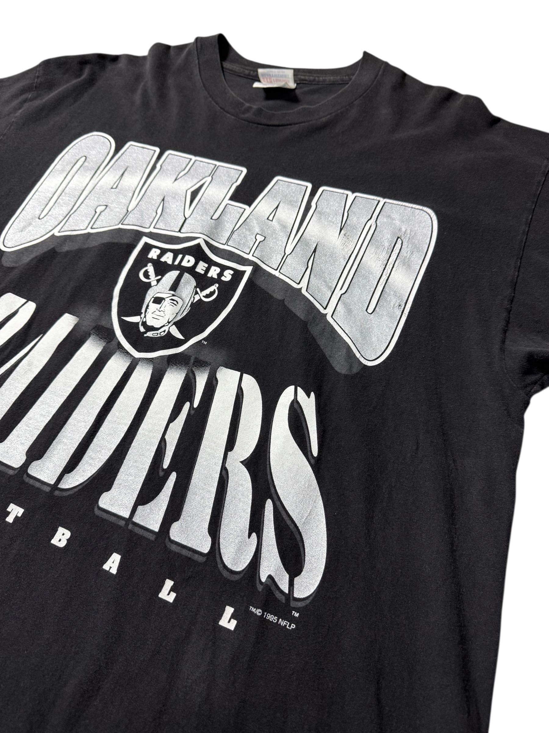 Vintage 90s Oakland Raiders NFL T-shirt 1995 NFLP - Etsy
