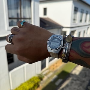Vintage 70s Casio Digital Watch R-19 Casiotron Japan