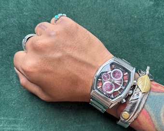 Seiko X Nonnative Solar Chronograph Mens 47mm Watch - Etsy