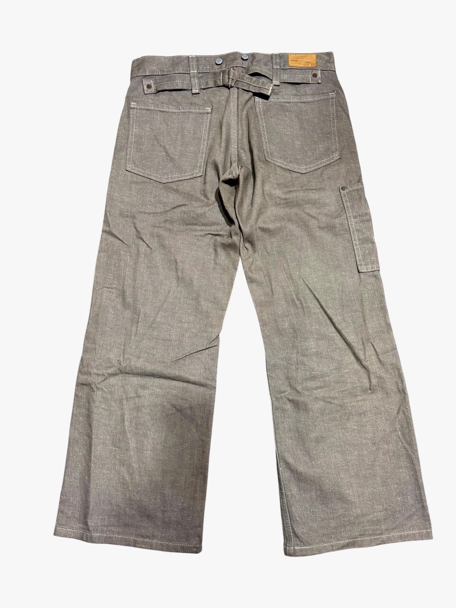 Margaret Howell X Edwin Selvedge Denim Carpenter Pants Buckle Back
