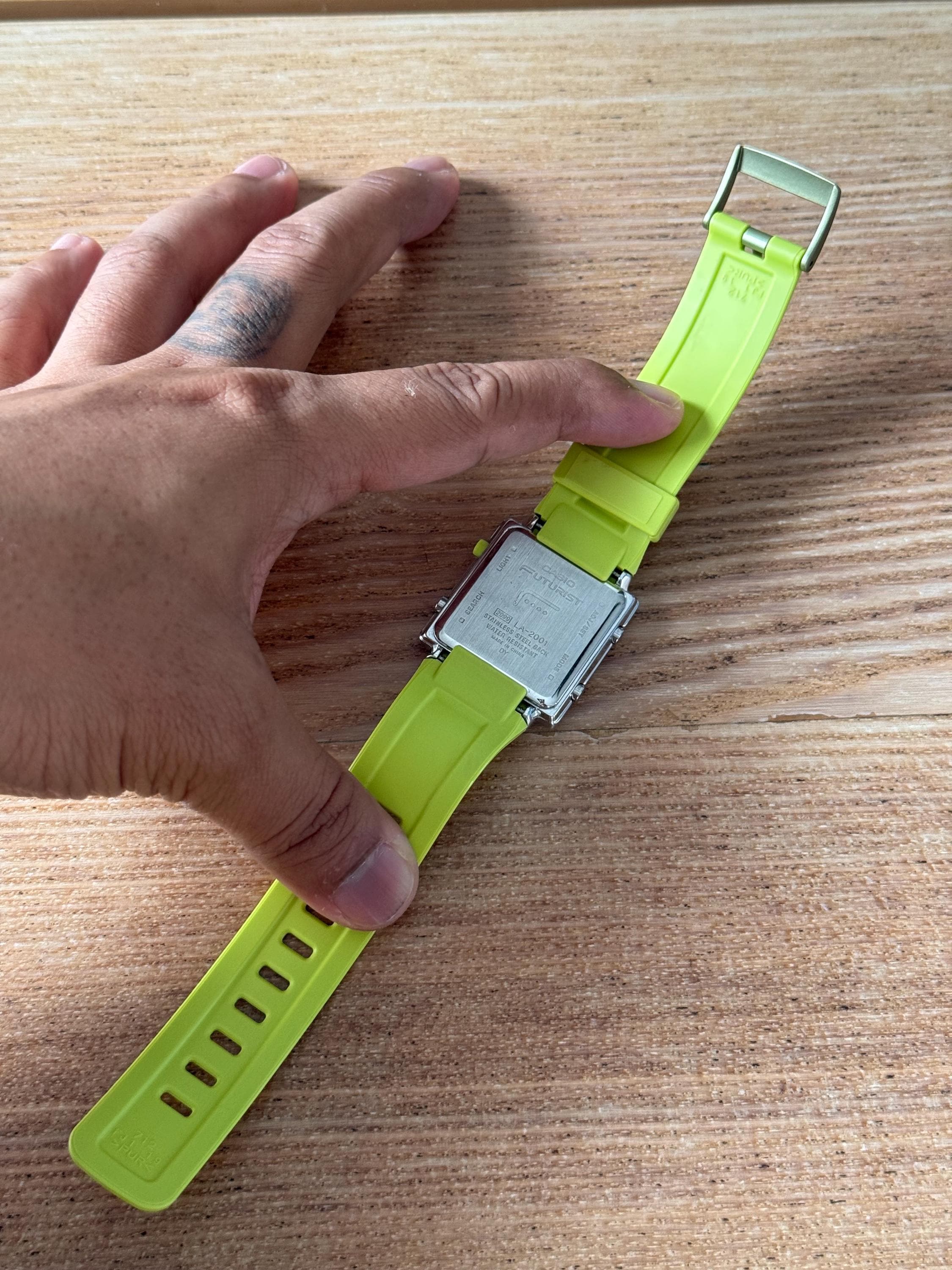 Vintage Casio Futurist LA-2001 Digital Watch Rare - Etsy