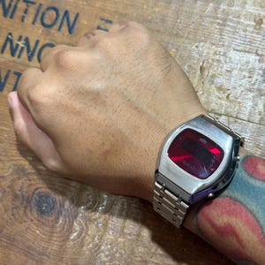70s led watch - Etsy 日本