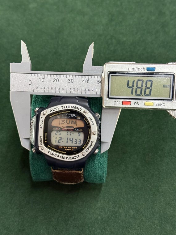 Vintage Casio Protrek Twin Sensor DPX-410 Japan M Altimeter