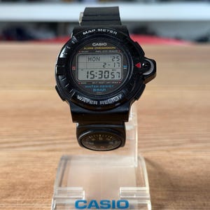 Vintage Casio MAP 100 kaartmeterhorloge zeldzaam