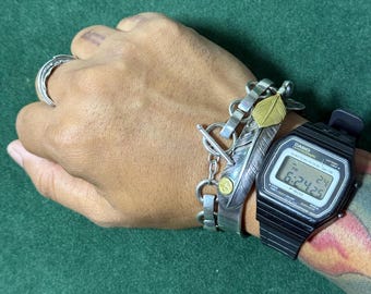 Original Japan Vintage CASIO A156W Digital Quartz Watch 80s Steel