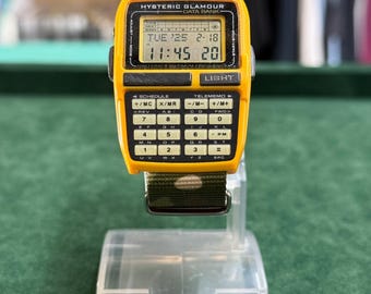 Vintage Casio DBC 63 Hysteric Glamour Data Bank Watch Very Rare