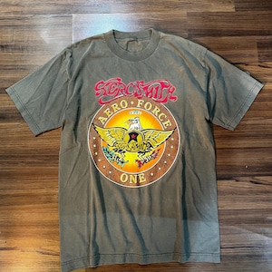 Aerosmith エアロスミス World tour 2004 M 2004 ツアー!!! ヴィンテージ バンド T シャツ AEROSMITH TOUR