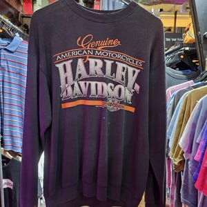 Vintage 1991 Harley Davidson Pullover Sweater
