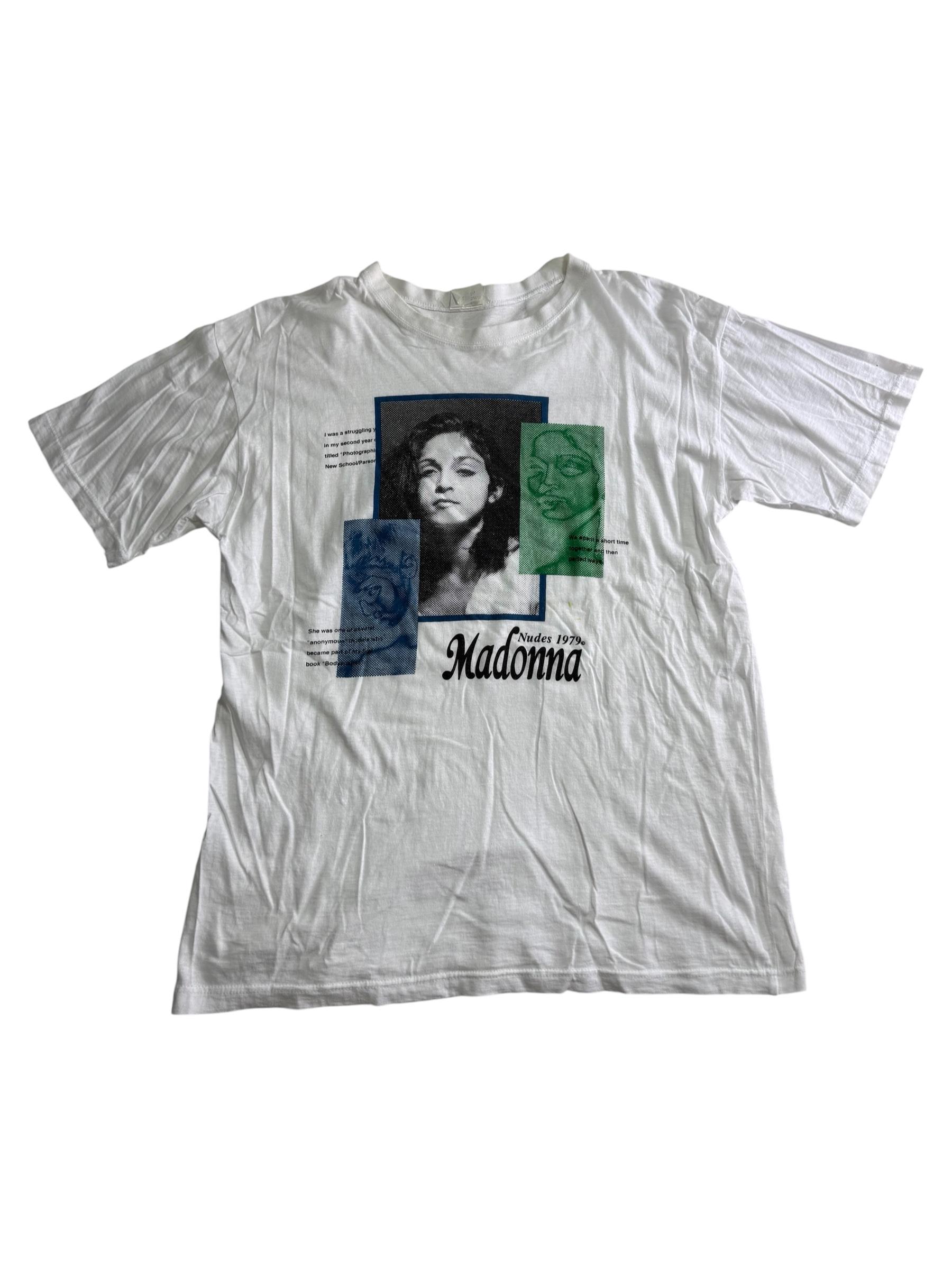 Vintage Madonna Nudes 1979 Graphic Tshirt Pop Icon - Etsy