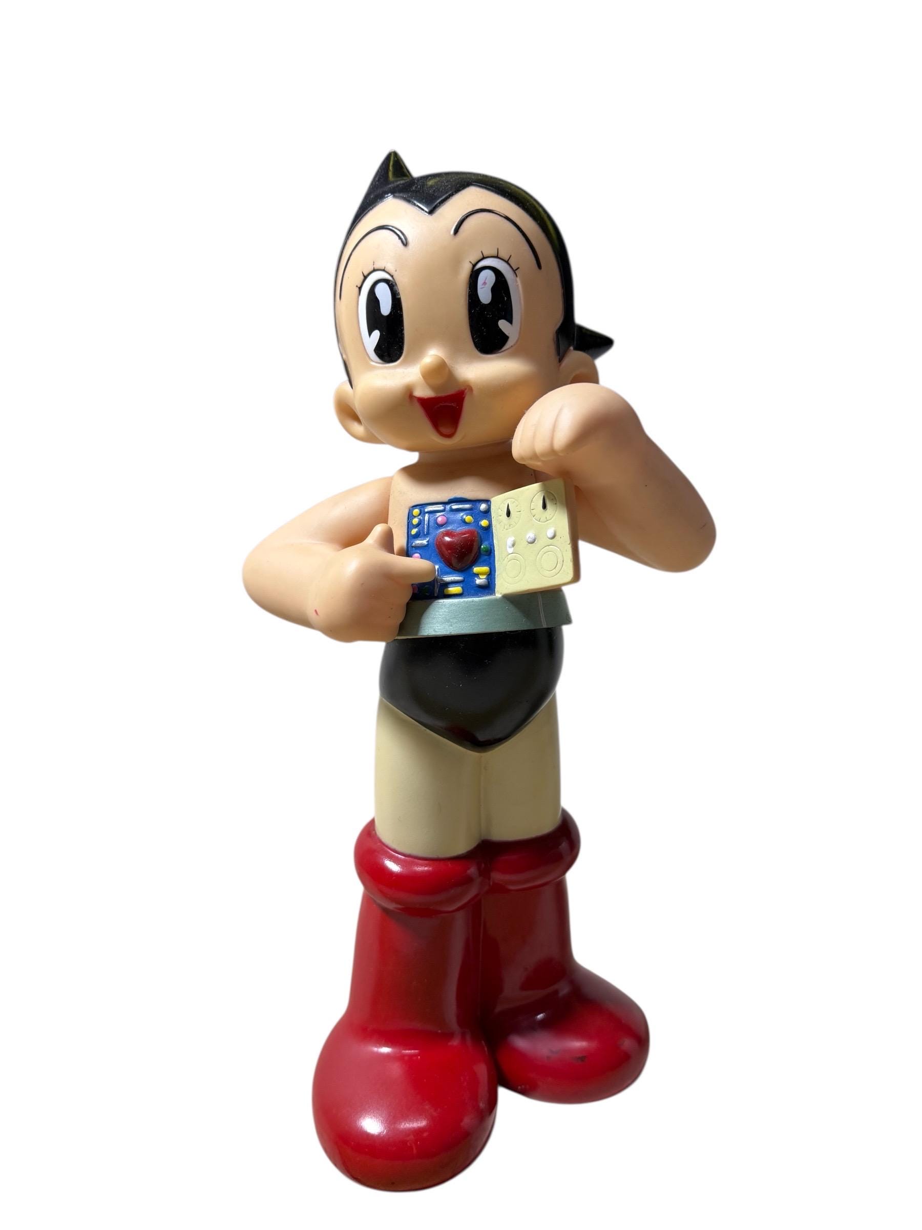 Vintage Astro Boy Billiken Shokai 14” Open-chest Vinyl Figure