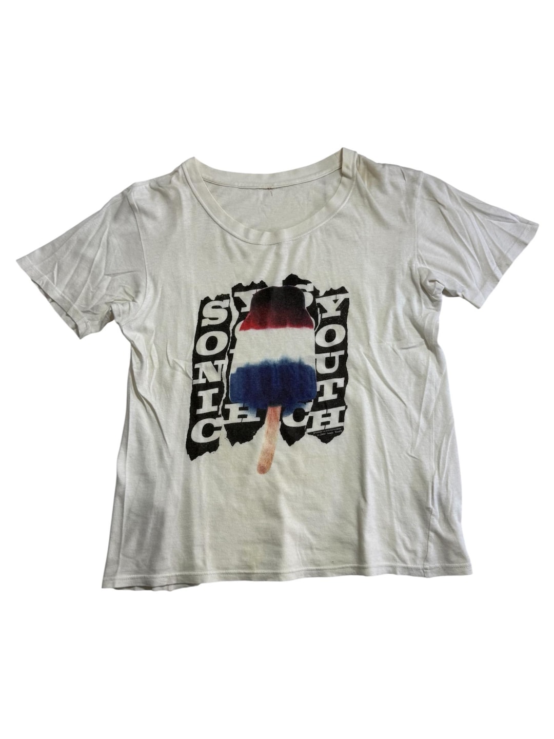 Sonic Youth Band T Shirt 2007 Popsicle Tannis Root Indie Rock - Etsy