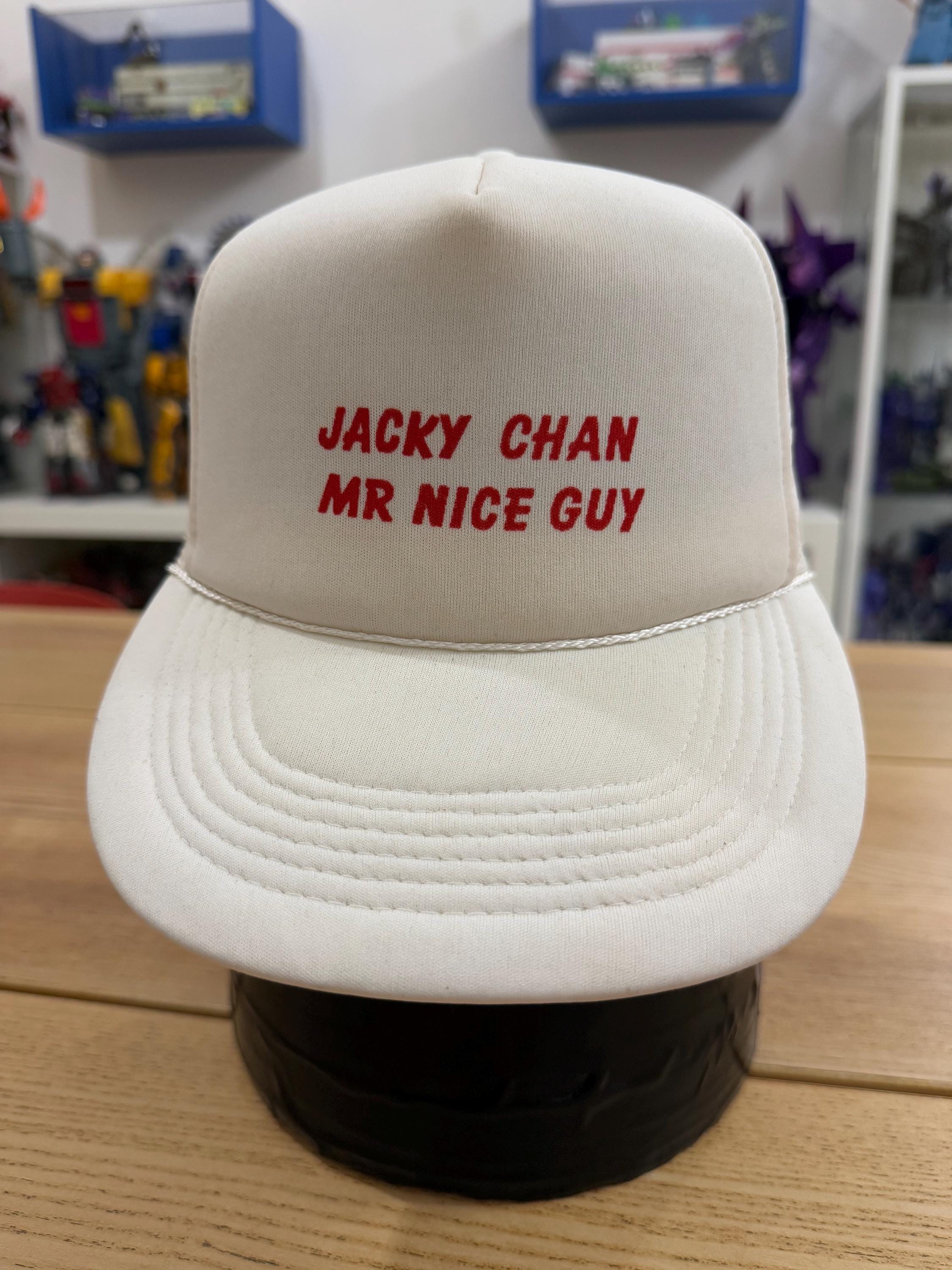 "Jacky Chan Mr ""Nice Guy Movie Promo"" Vintage Trucker Cap."
