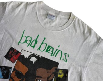 Vintage Bad Brains Band I Against I Hardcore Punk Tshirt - Etsy