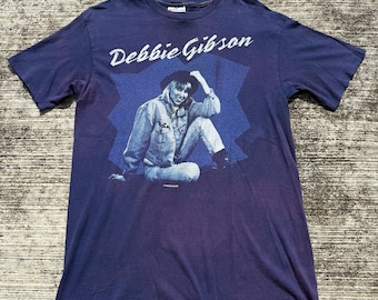 新品　Electric Youth TEE L Vtg 1989 Debbie Gibson Electric Youth Concert T-shirt Black