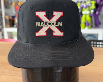 90er Jahre Malcolm X Cap Snap Back