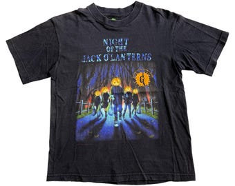Vintage 1990s Goosebumps Night Of The Jack O’Lanterns Horror Tshirt