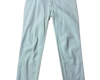 Vintage Late 90s–2000s Versace Classic V2 Mint Denim Jeans Made in Italy
