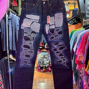 Levis 501 150th Anniversary Custom Boro Patchwork 1 of 1