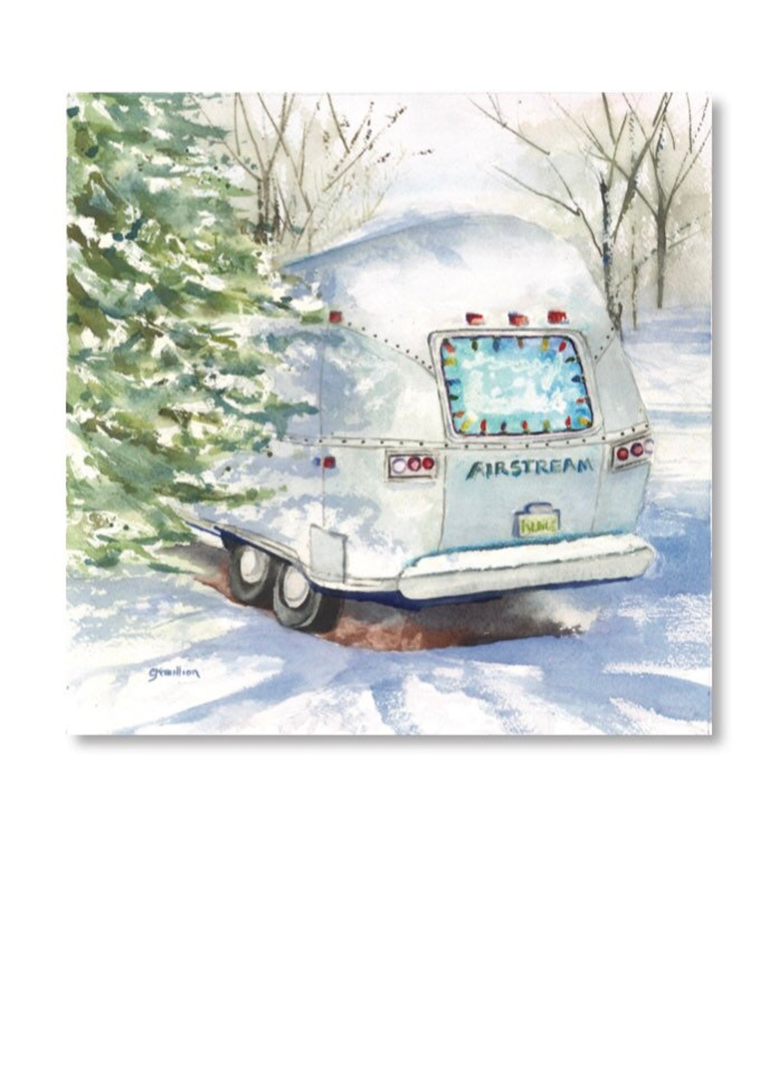Airstream Christmas Cards 