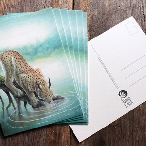 Postal artística Ecos del más allá