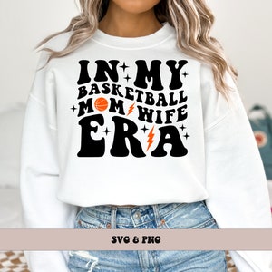 In My Basketball Mom Era Shirt Glitter Custom Basketball Mom