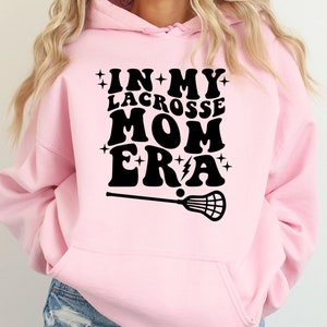 In My Lacrosse Mom Era SVG and PNG, Groovy Retro Sports Lacrosse Mom Front and Back PNG and svg image 10