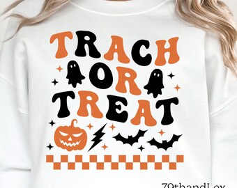 Respiratory Therapist Halloween Png and Svg Trach or Treat ICU RN Halloween Nurse Png Svg Healthcare Spooky Nurse T-shirt Design Png Svg