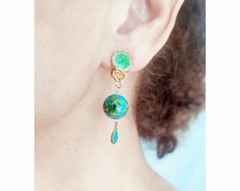 Boucles d'oreilles en cristal - Collection Antica Murrina - Verre de
