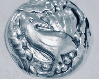 Art Nouveau Georg Jensen Sterling Silver Capercaillie Brooch - Etsy