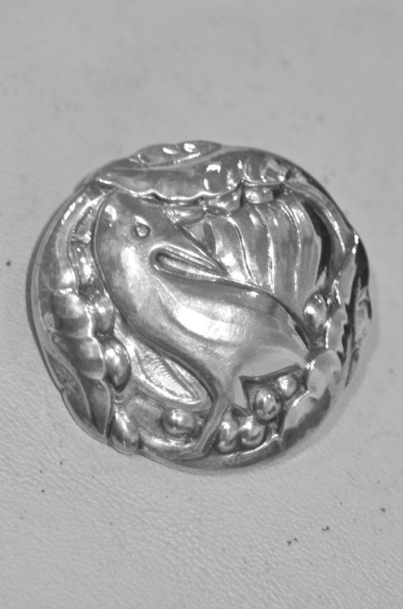 Georg Jensen Brooch No 147 Sterling Silver. Vinta… - image 3