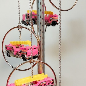 Windchime - Hot Wheels Fire Truck - Pink in Color (ET1209)