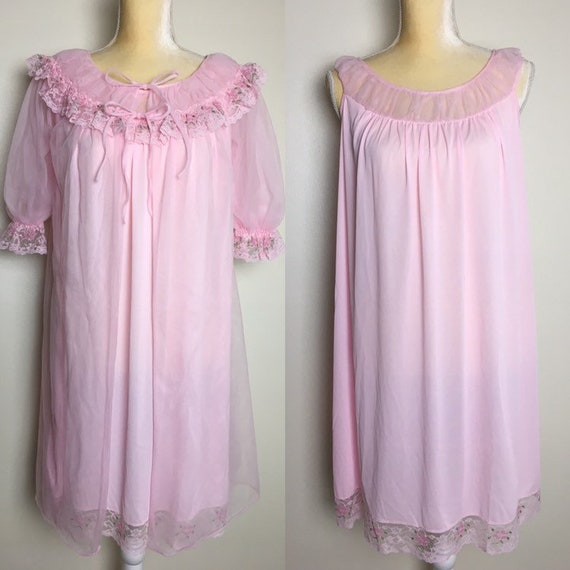 vintage Movie Star lingerie peignoir set - image 2