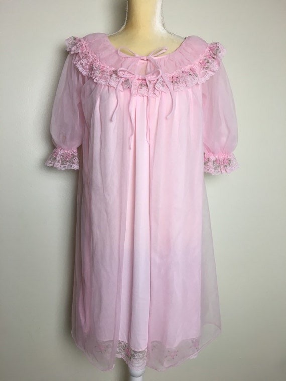 vintage Movie Star lingerie peignoir set - image 1