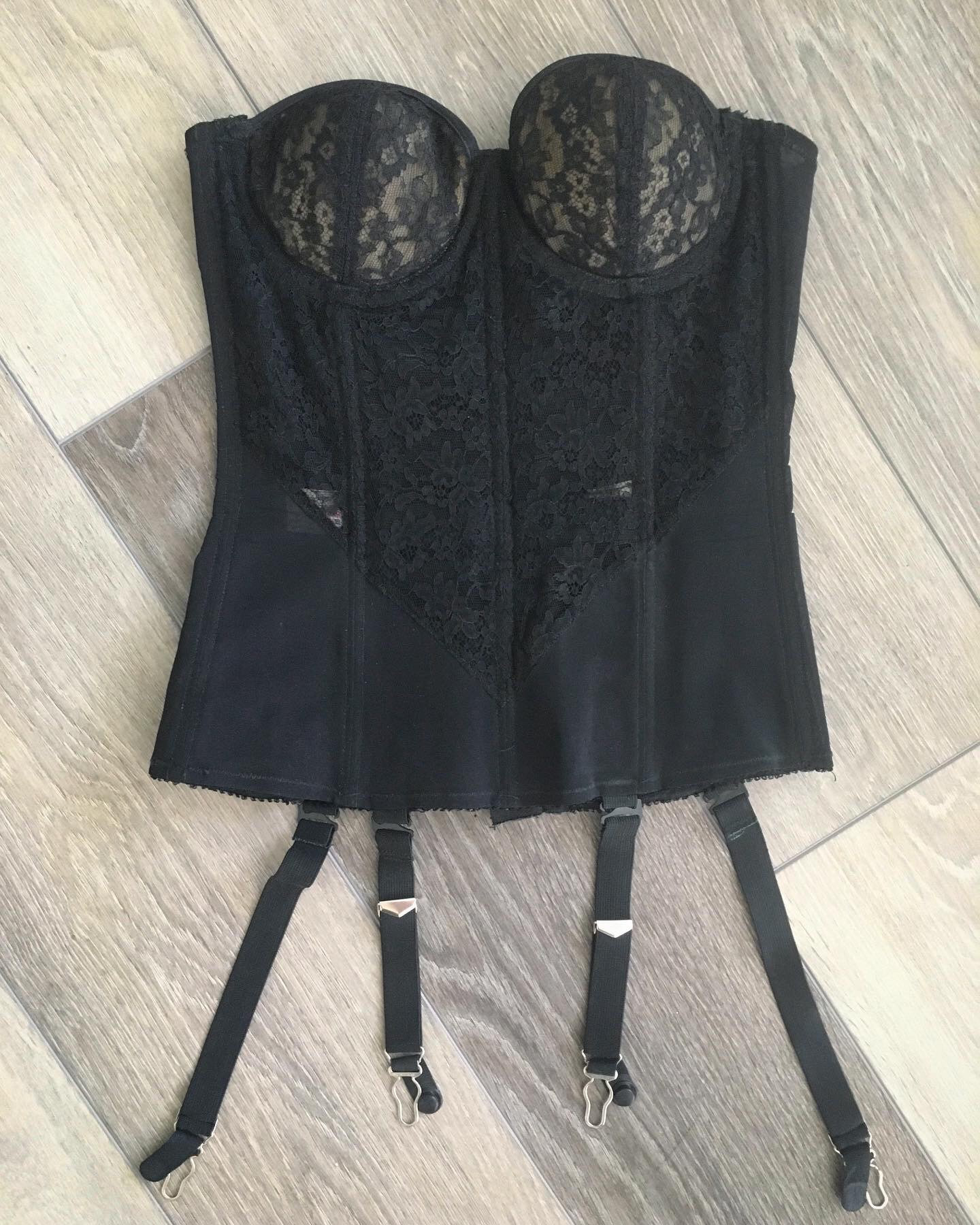 thumbnail image 2 of Empire Intimates Longline Bra / Merry Widow Corset – USA Made, Removable Straps, Wedding/Prom 2 of 2