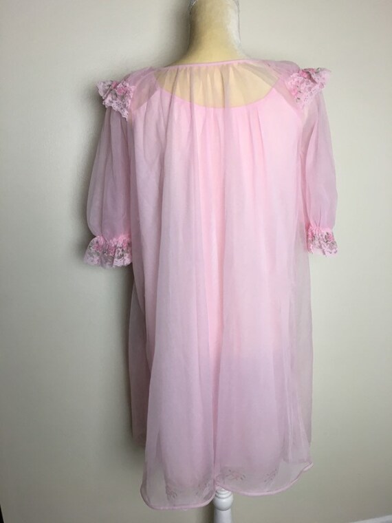 vintage Movie Star lingerie peignoir set - image 4