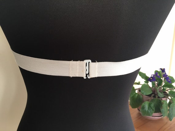 1940s strapless bra // 1940s rayon lingerie - image 6