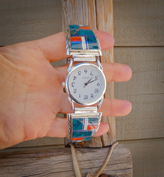 時計 Nadia vintage Indian jewelry Watch Nadia vintage Indian jewelry Watch（Native American Navajo
