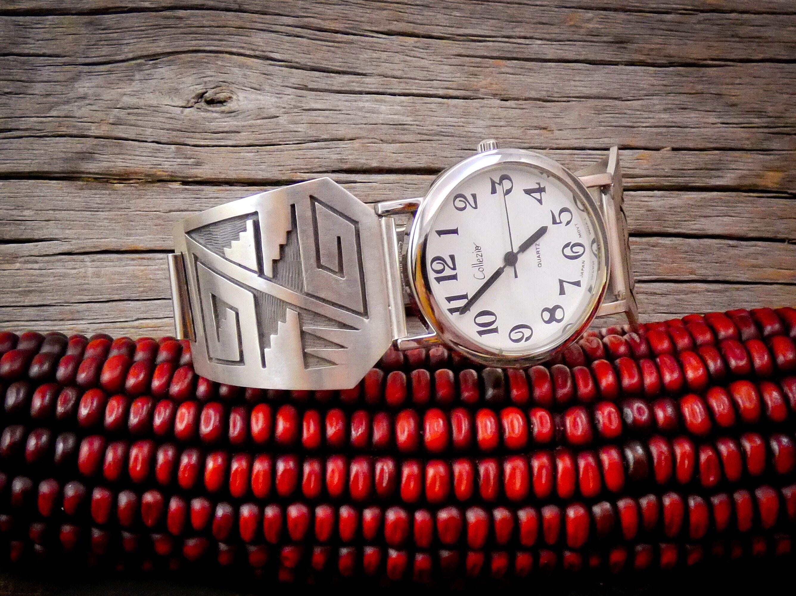 Hopi vintage watch Bernard Dawahoya