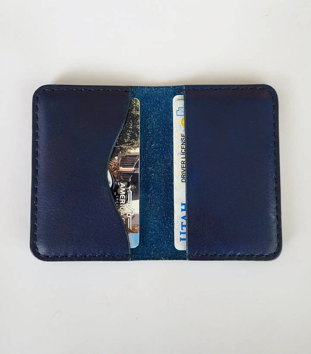Bifold Minimalist Wallet Etsy