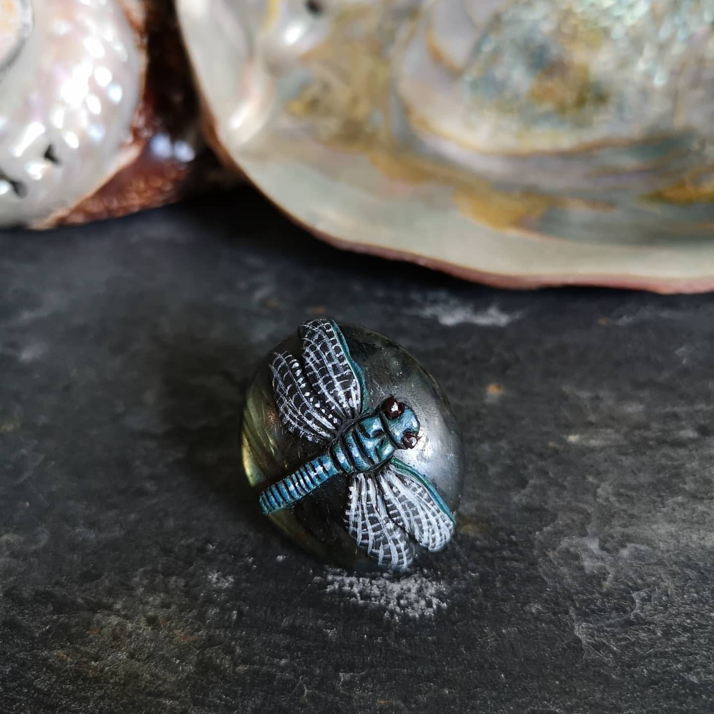 Libellule Labradorite