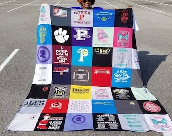 TEACHER gift, Graduation gift,  college gift,  birthday gift, Tshirt Blanket