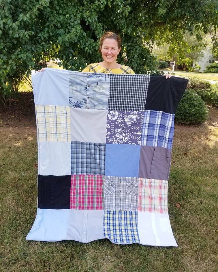 Memorial blankets made with clothes new arrivals