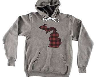 Michigan Flannel Red Buffalo Plaid 