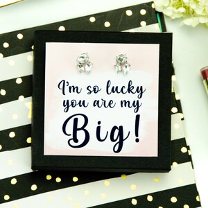 Sono così fortunato che tu sia la mia grande sorellanza, regalo con gioiello, regali di gioielli Big Little Reveal, attrezzatura per sorelle sorelle greche, reclutamento di sorelle