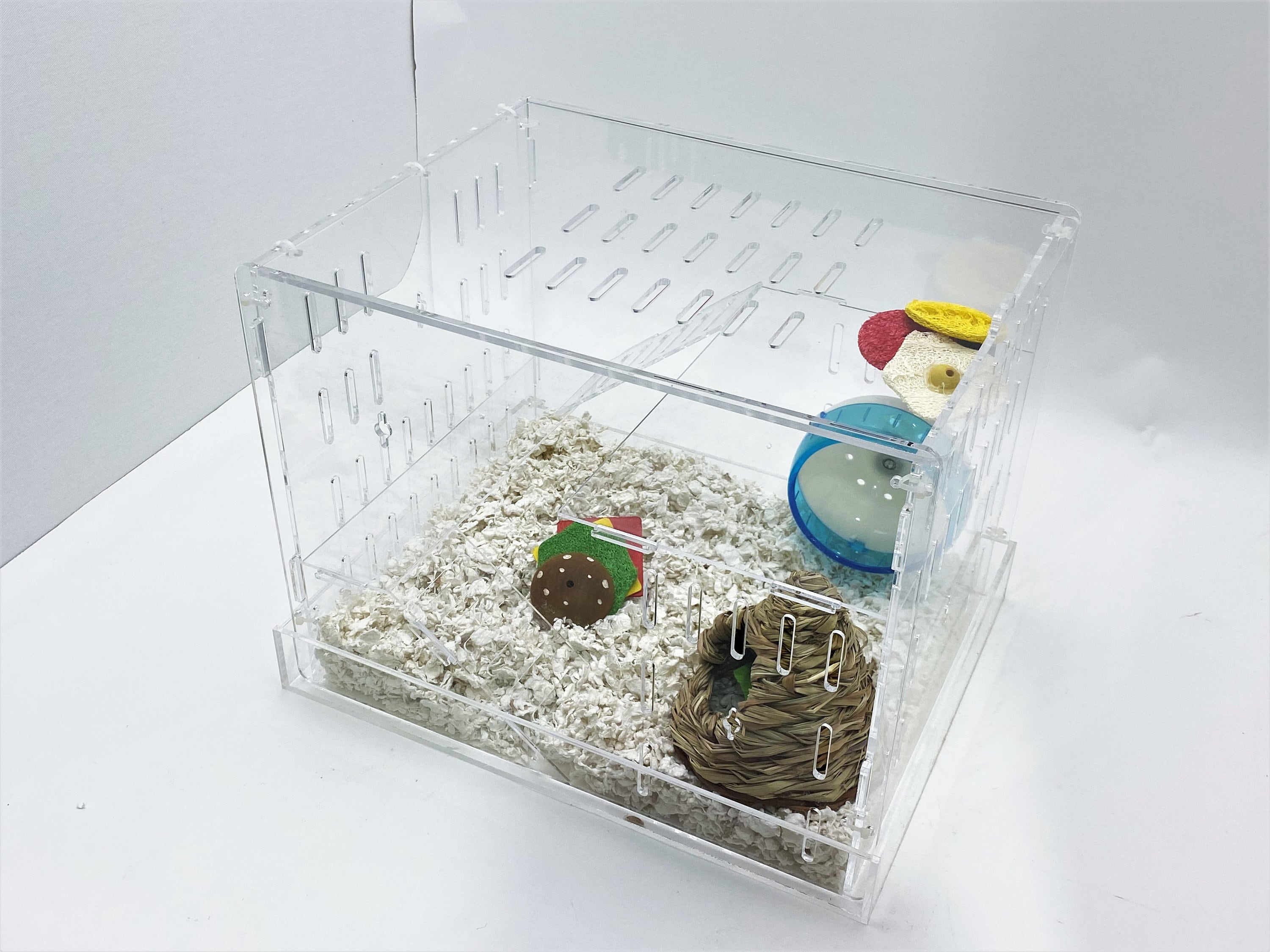 Extra Large Clear Acrylic Hamster Cage W/ Clear Acrylic Etsy